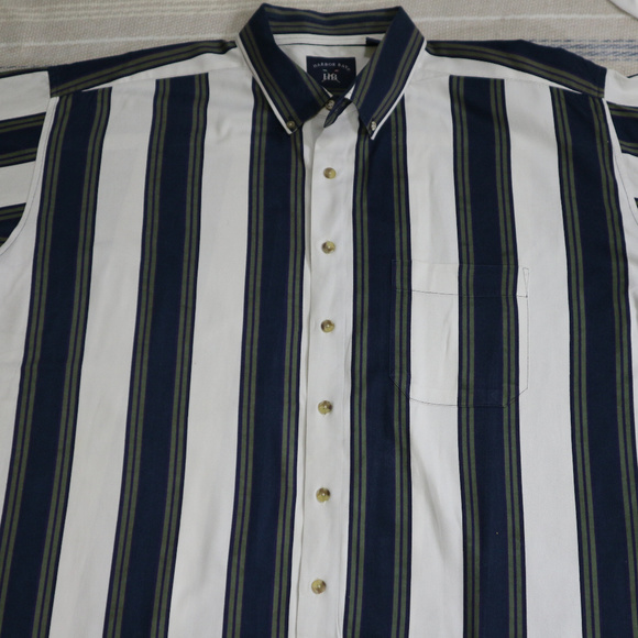 Harbor Bay Other - Like New HARBOR BAY Striped Short Sleeve Shirt Sz 3XL Men